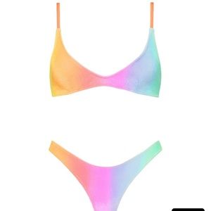 ISO!!!!!! MAIA triangl bikini rainbow non cheeky botoms/would buy just top too!!